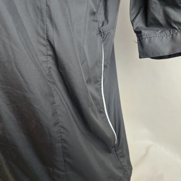 Zero Restriction Jacket Mens Medium Black 1/2 Zip Windbreaker Tour Series Golf 1 - Picture 4 of 11